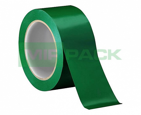 Скотч упаковочный зеленый 50 мм 50 м 45 мкм - Вид 1