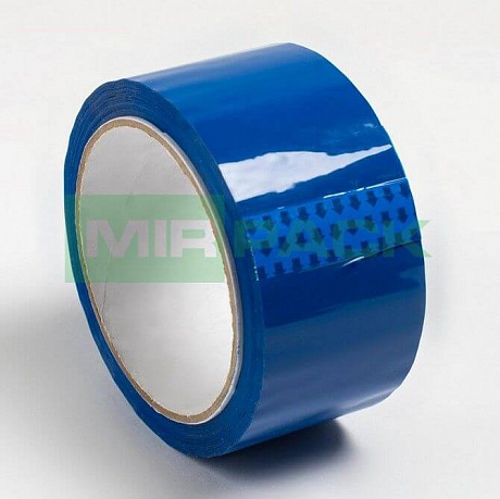 Лента клейкая синяя ширина 48 мм длина 60 м 45мкм - Вид 1