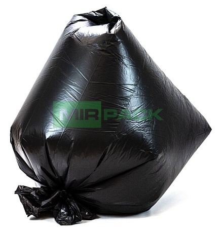 Мешки для мусора 360 л, 80 мкм, ПВД, 120х140, с фальцами, в пачках разделенные - Вид 5